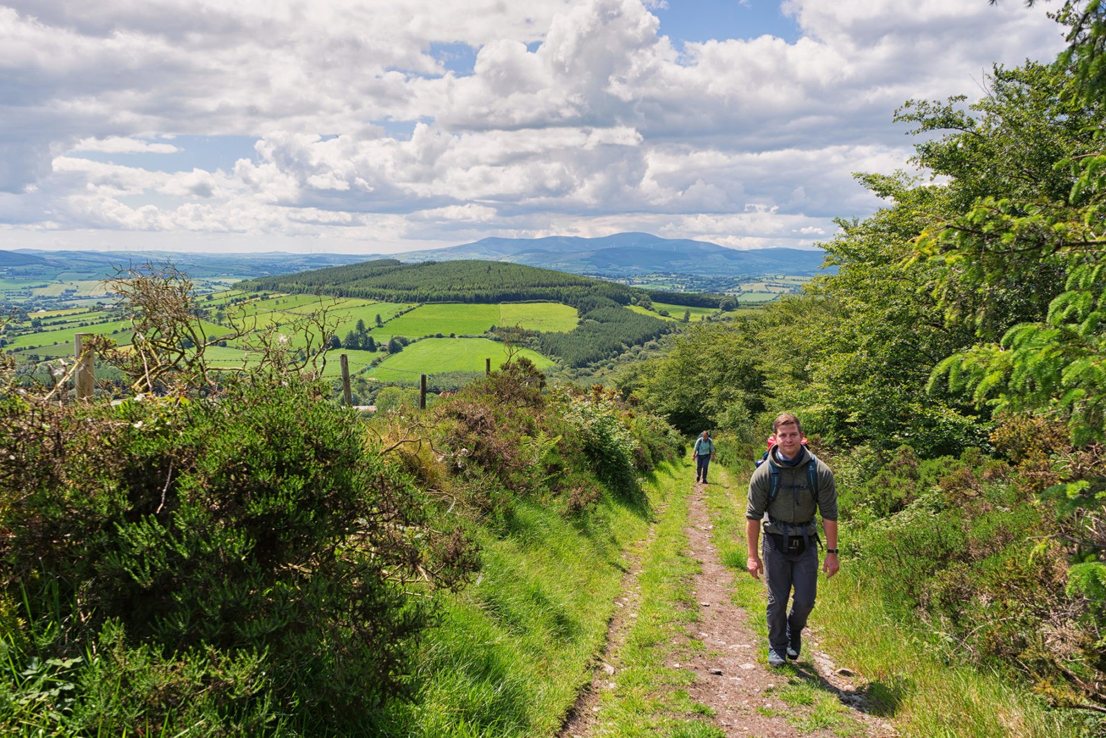 Wicklow Way von Clonegall nach Shillelagh