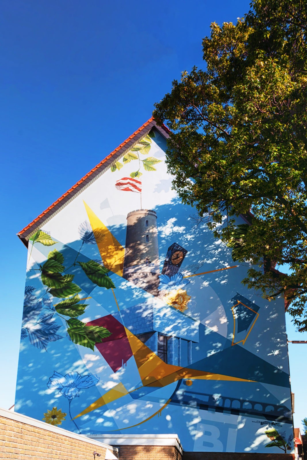 Graffito in Bielefeld