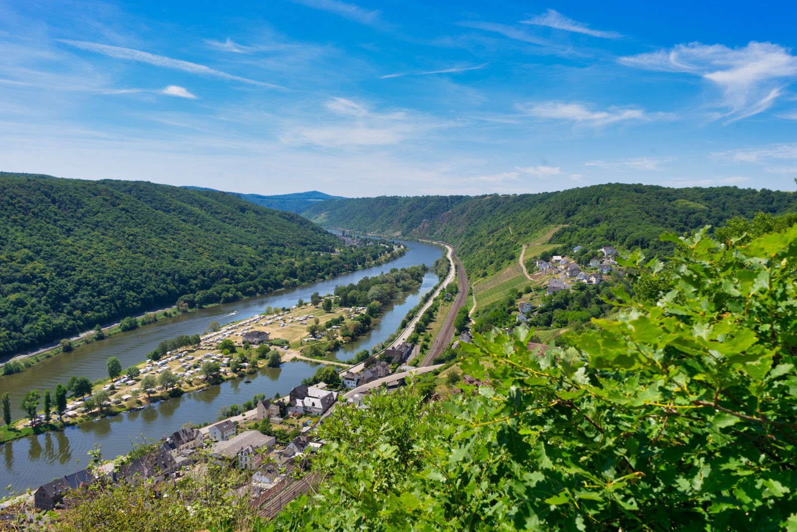 Hatzenport und Burg Bischofstein
