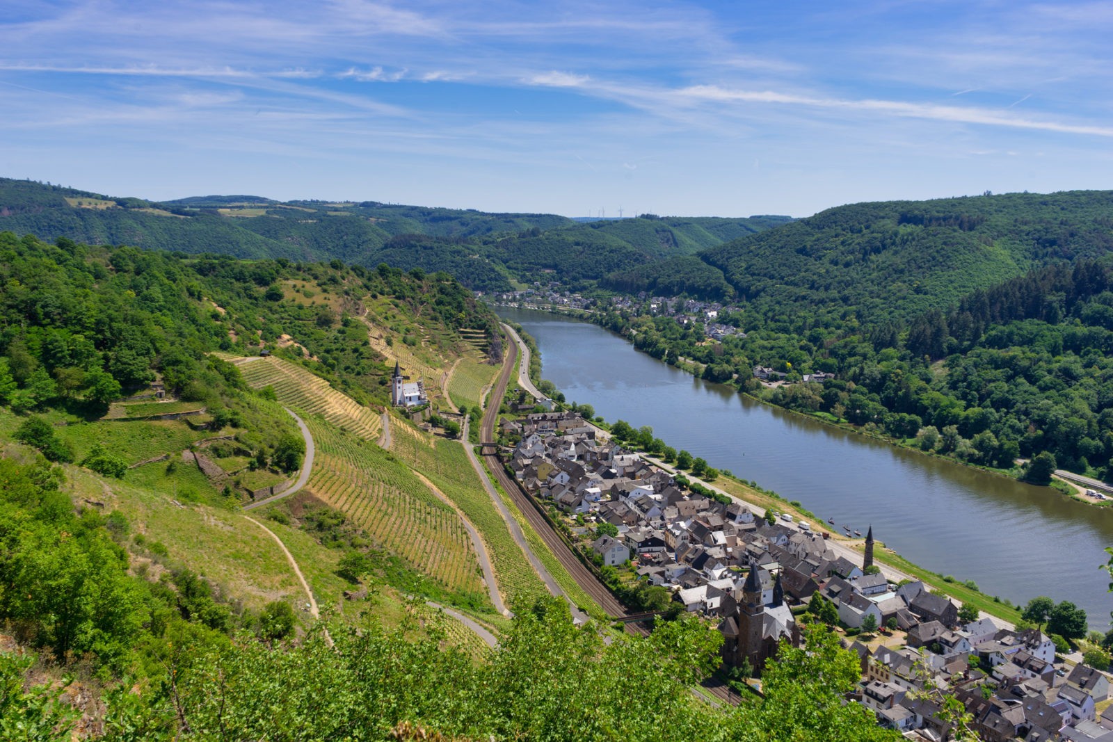 Hatzenport und Burg Bischofstein