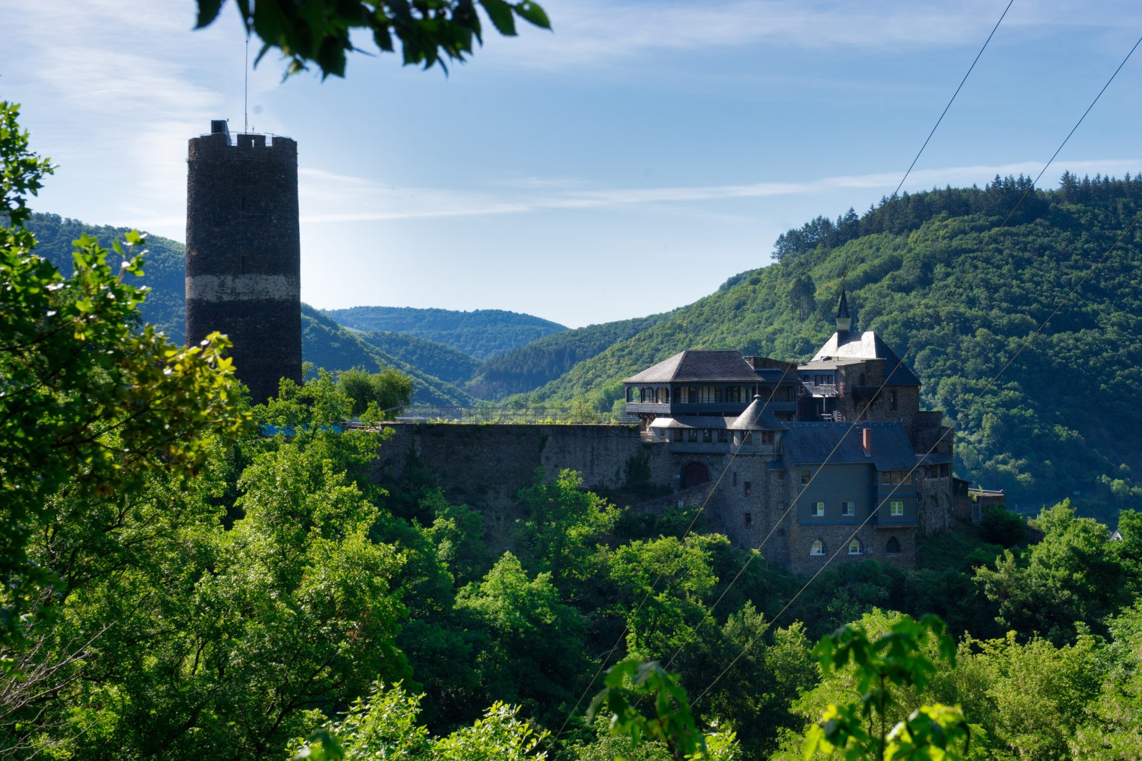 Hatzenport und Burg Bischofstein