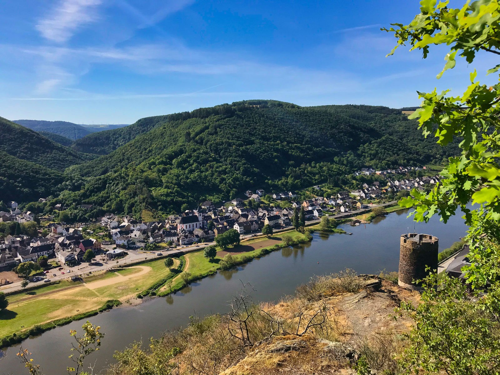 Hatzenport und Burg Bischofstein