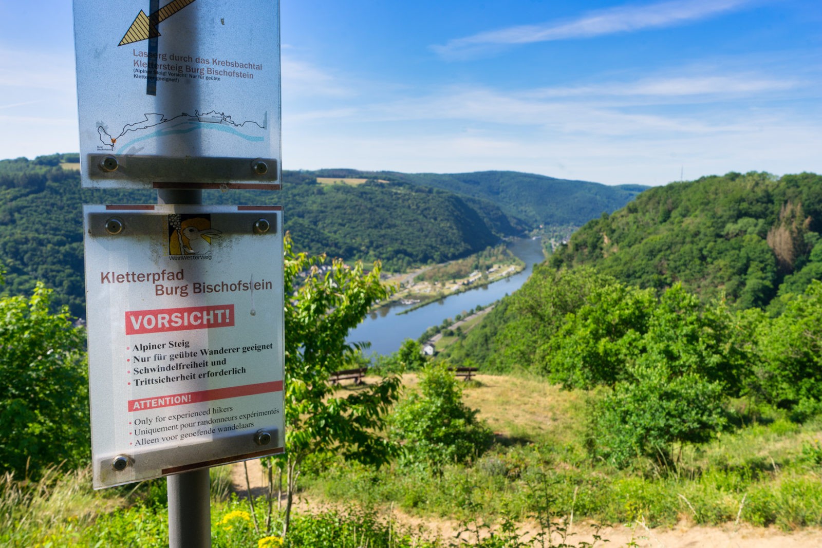 Hatzenport und Burg Bischofstein