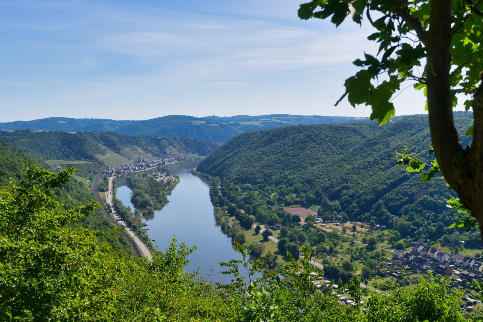 Hatzenport und Burg Bischofstein