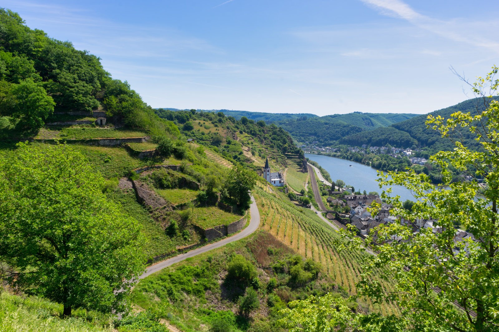 Hatzenport und Burg Bischofstein