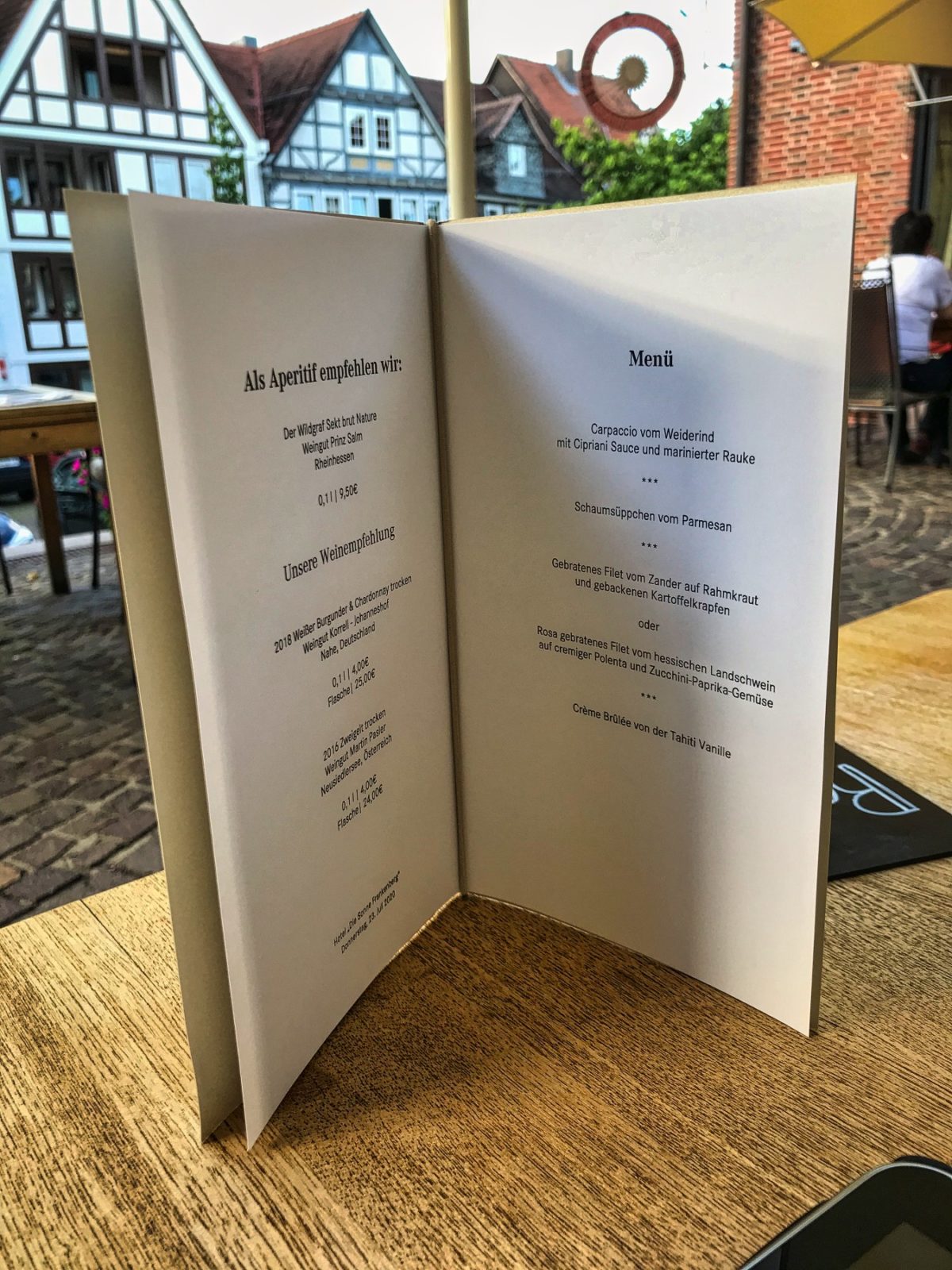 4-Gang-Menue-Die Sonne Frankenberg