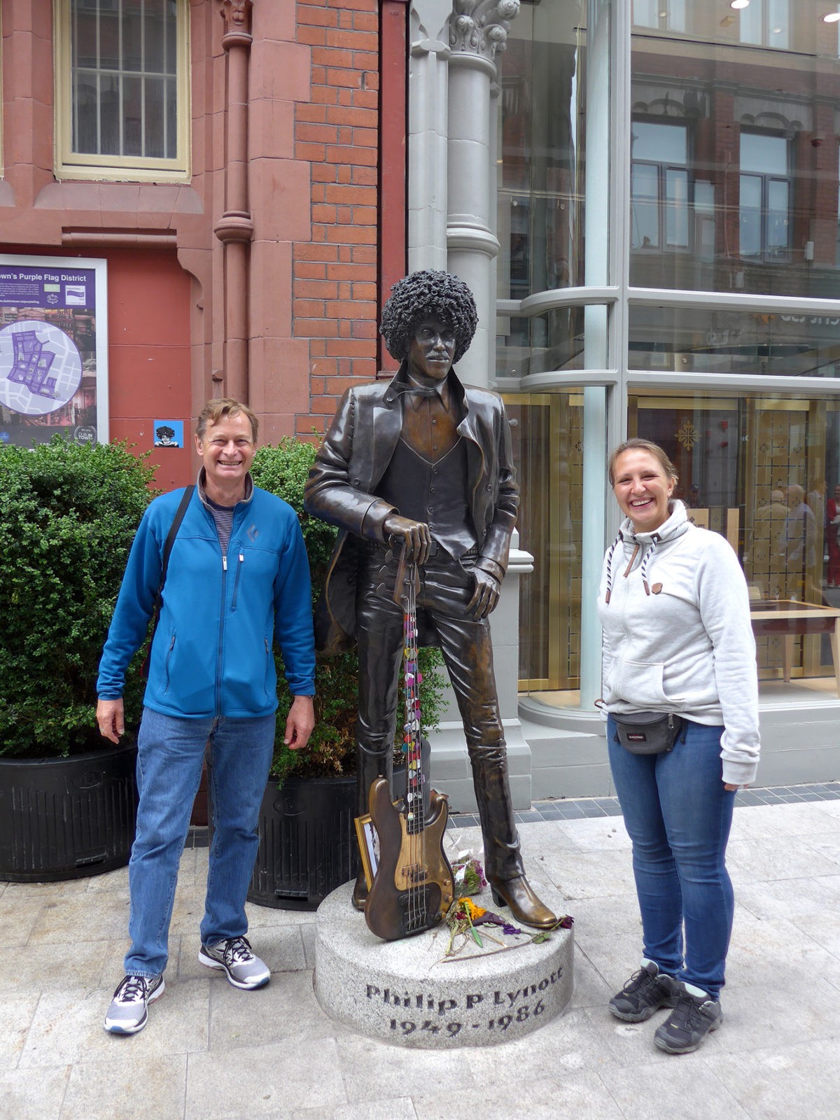 Phil Lynott in Dublin