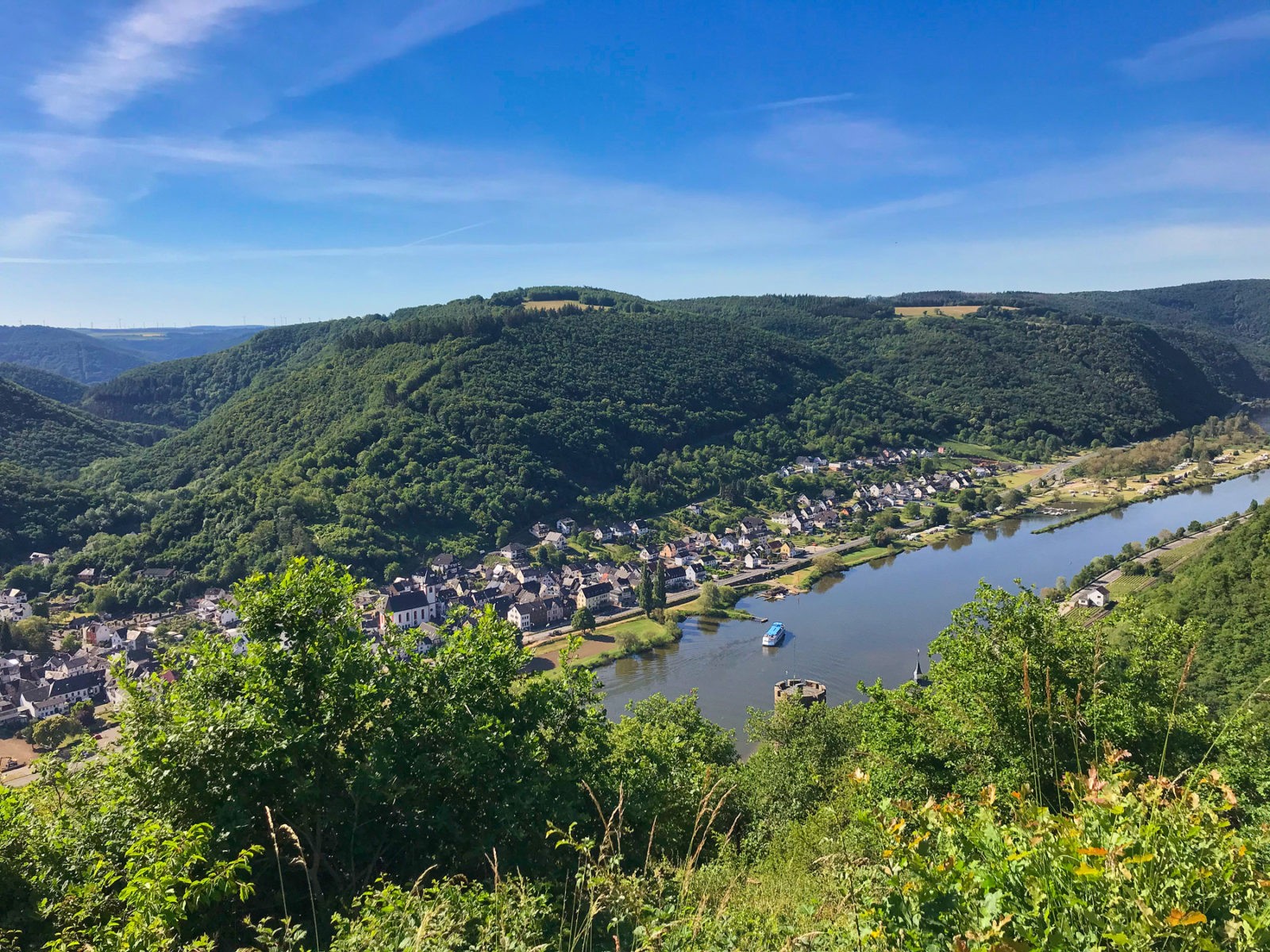 Hatzenport und Burg Bischofstein