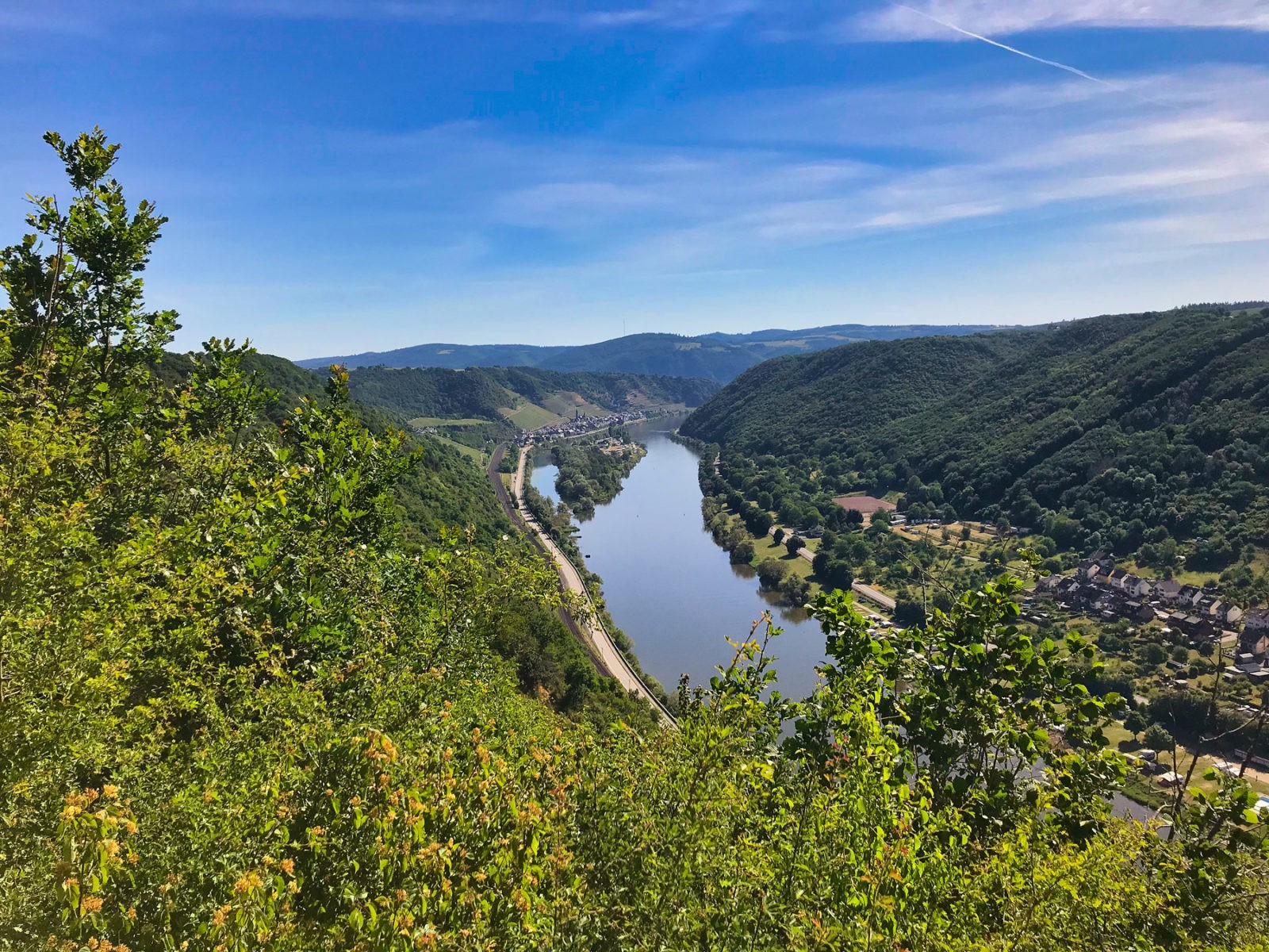 Hatzenport und Burg Bischofstein