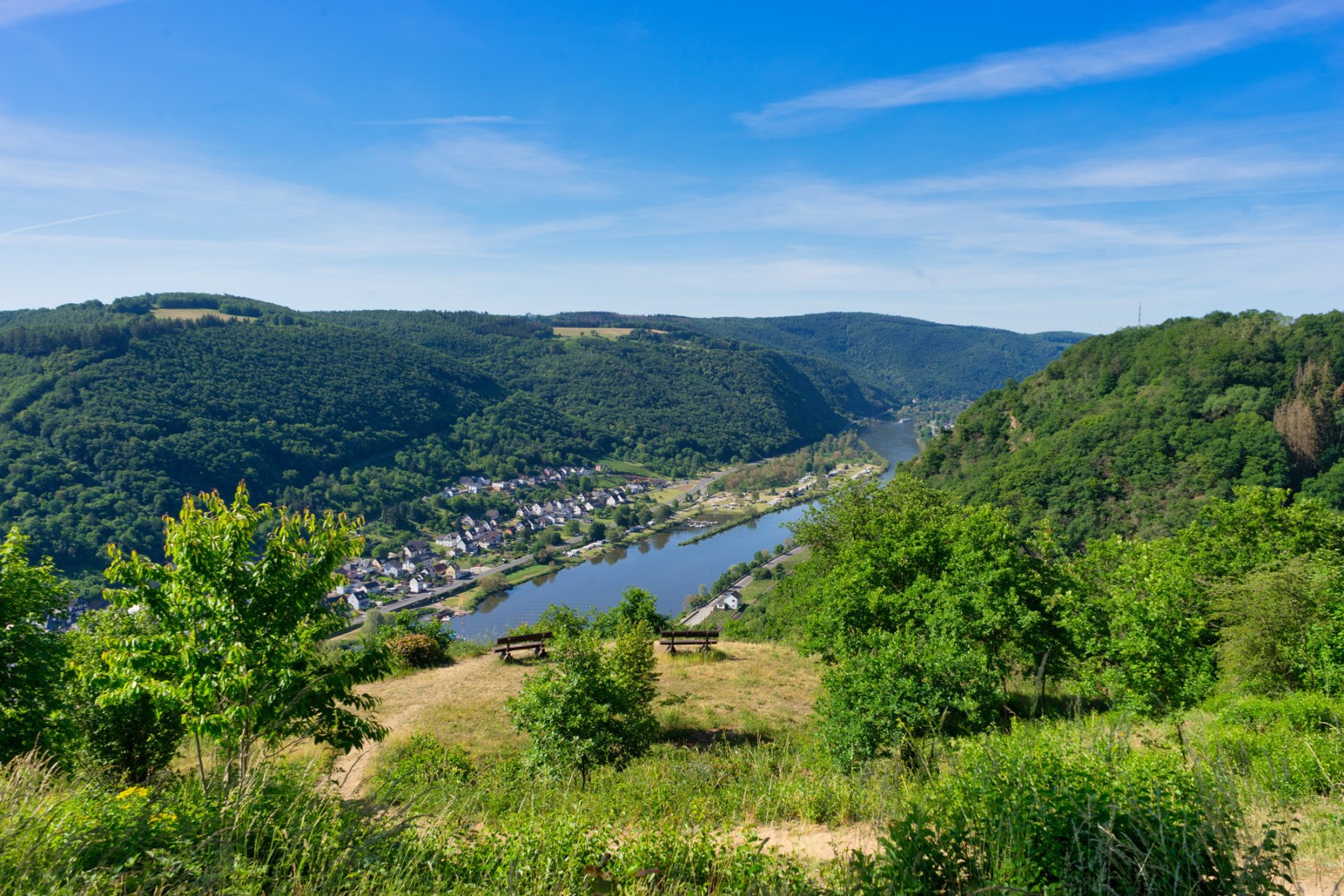 Hatzenport und Burg Bischofstein