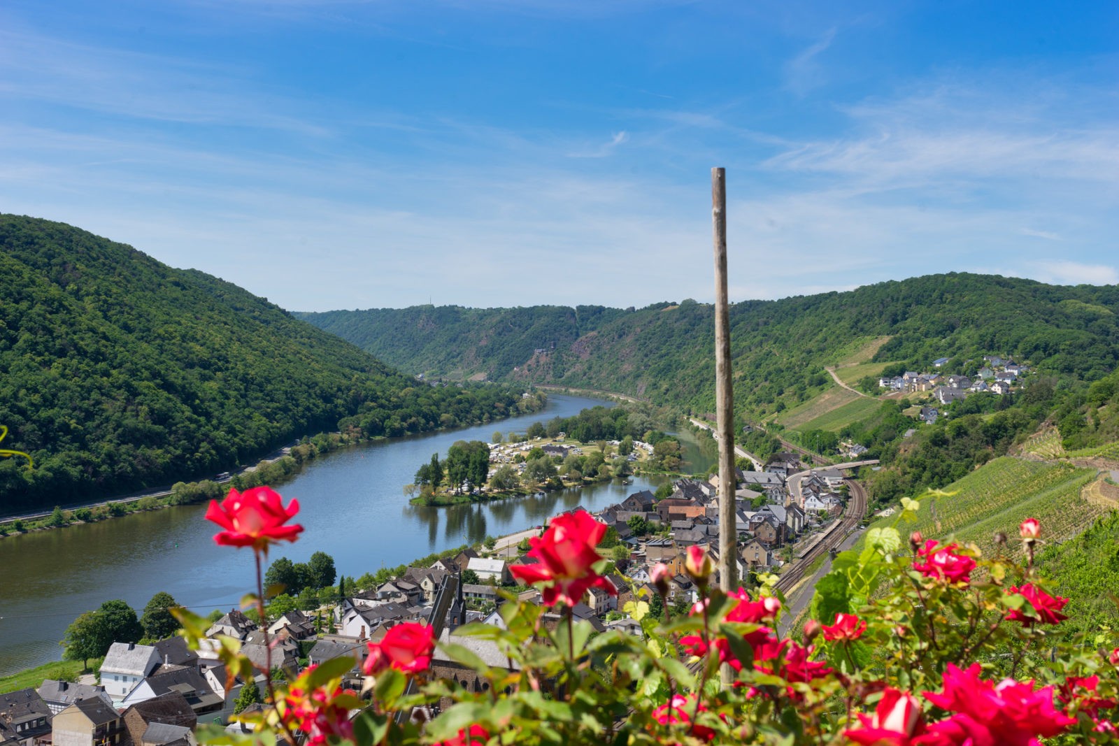 Hatzenport und Burg Bischofstein